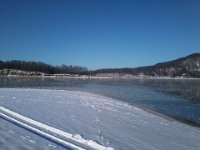 Plaża zimą  Plaża zimą