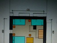 Plan gory domku  Plan góry domku