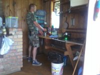 Przy zlewozmywaku  Przy zlewozmywaku