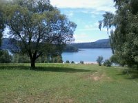 Widok na jezioro  Widok na jezioro