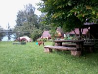 Widok spod magnolji  Widok spod magnolj