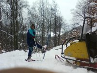 Na Skale przed zjazdem  Na Skale przed zjazdem